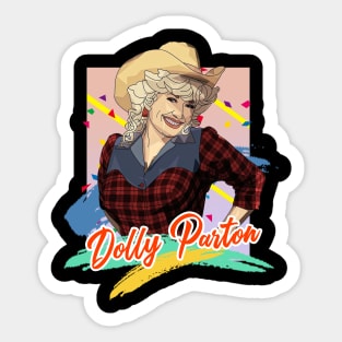Retro Musics Holly Day Gift Sticker